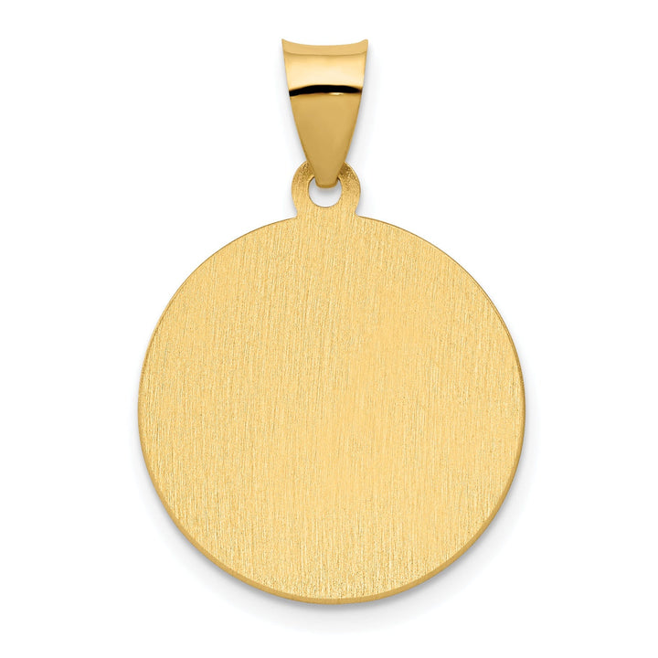 14k Yellow Gold Saint Vincent Medal Pendant