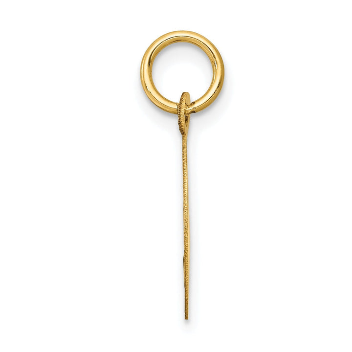 14k Yellow Gold Holy Communion Disc Medal.