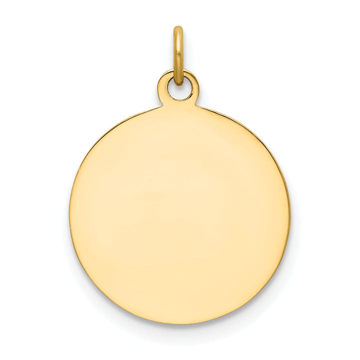 14k Yellow Gold St.Elizabeth Seton Medal Pendant