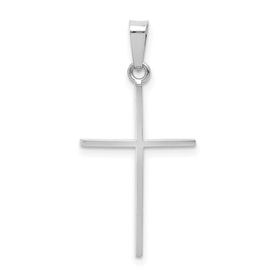 14k White Gold Latin Cross Pendant at $ 137.58 only from Jewelryshopping.com