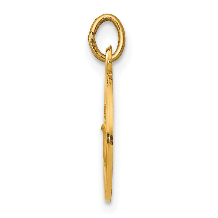 14k Yellow Gold Infant of Prague Medal Pendant