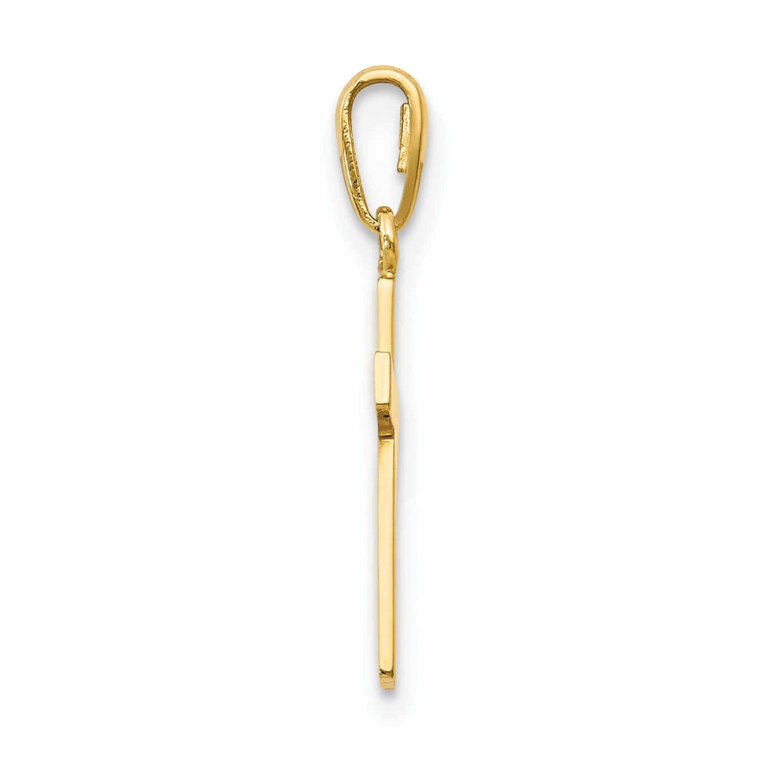 14k Childrens Cross Pendant