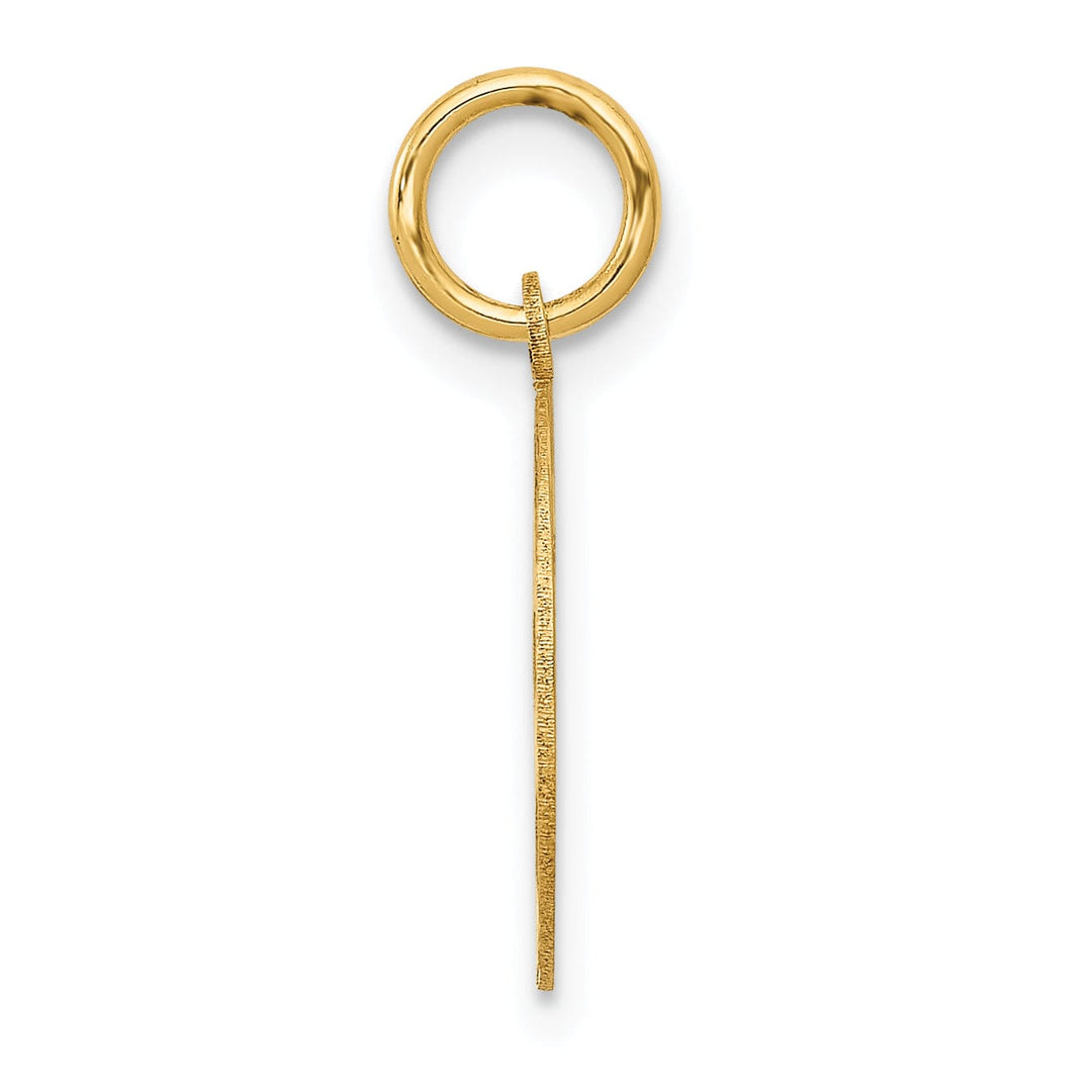 14k Yellow Gold Small E.M.T Medical Pendant