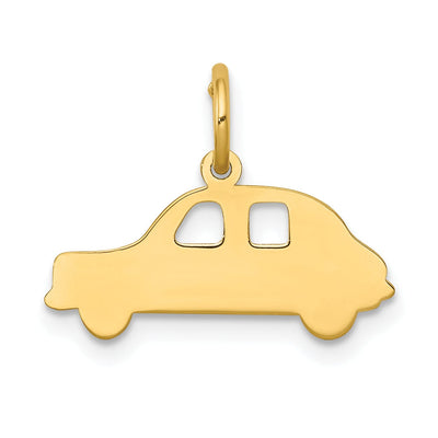 14k Yellow Gold Compact Car Charm at $ 76.53 only from Jewelryshopping.com