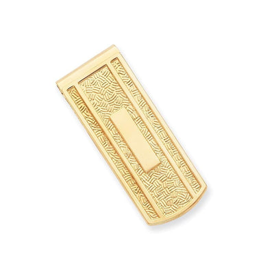 Gold Plated with Engravable Area Money Clip at $ 53.28 only from Jewelryshopping.com