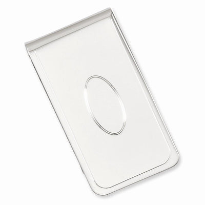 Rhodium Plated with Engravable Area Money Clip at $ 48.84 only from Jewelryshopping.com