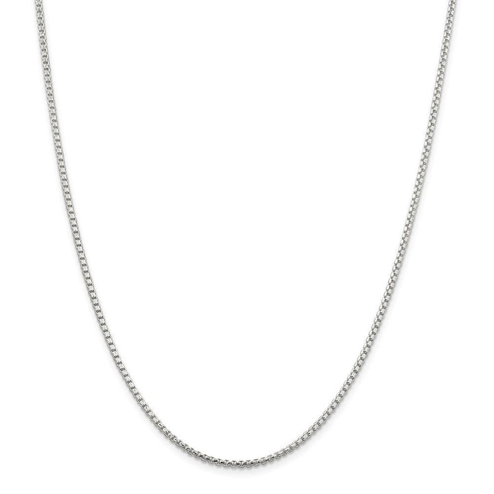 Silver D.C 2.00-mm Round Fancy Box Chain