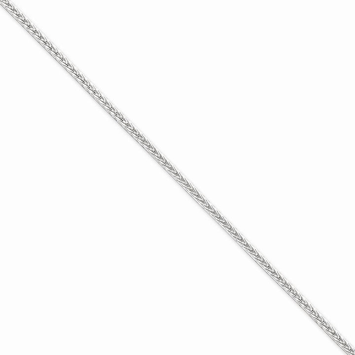 Silver D.C 2.50-mm Solid Round Franco Chain