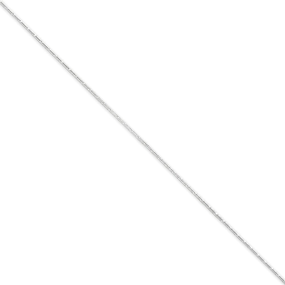 Silver D.C Polished 1.20-mm Snake Chain
