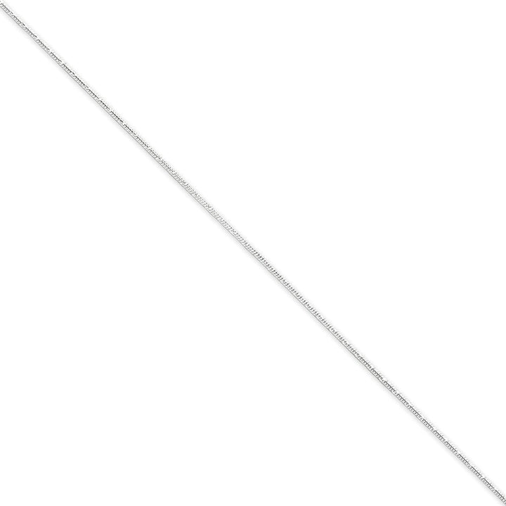Silver D.C Polished 1.20-mm Snake Chain