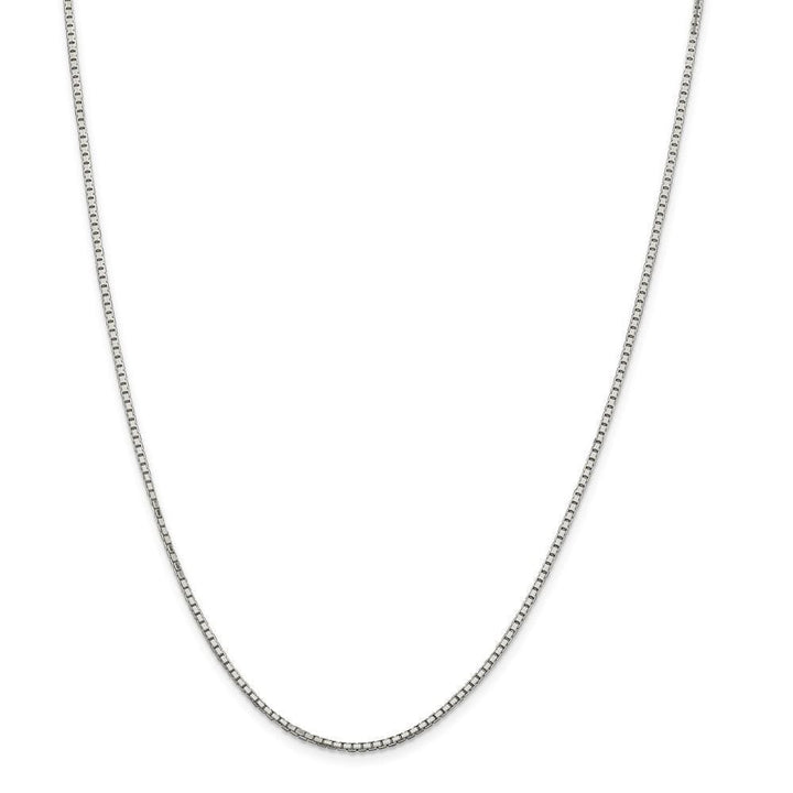 Silver Polish 1.70-mm Octagon Solid Box Chain