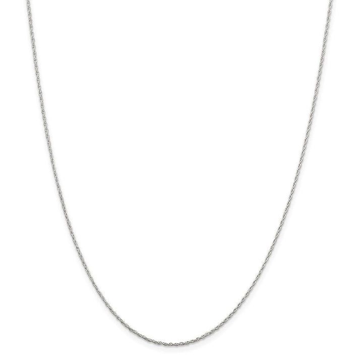 Silver Polished 1.25-mm Loose Rope Chain