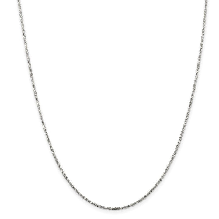 Silver Polished 1.30-mm Loose Rope Chain