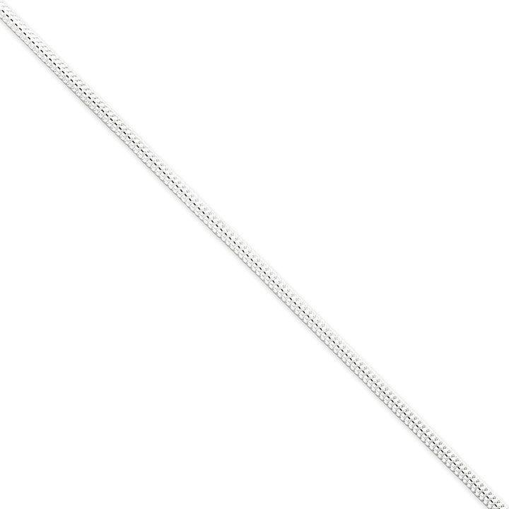 Silver Polished 2.50-mm Round Snake Chain
