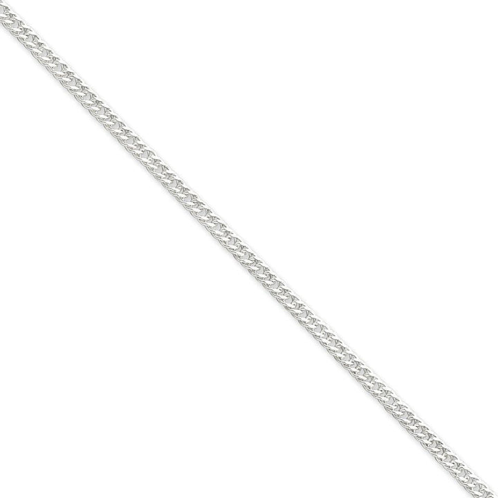 Silver Polished 3.30-mm Solid Rambo Chain