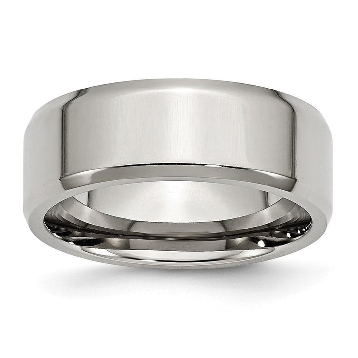 Stainless Steel Beveled Edge Polished Band