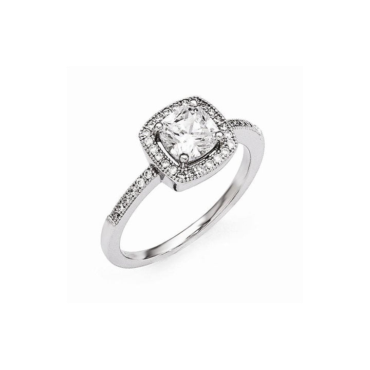 Sterling Silver Cubic Zirconia Ring