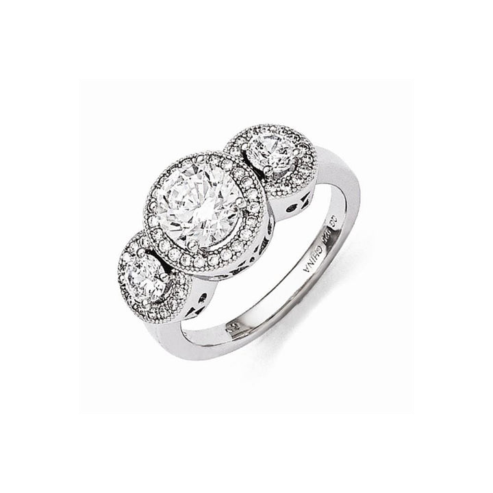 Sterling Silver Cubic Zirconia Ring