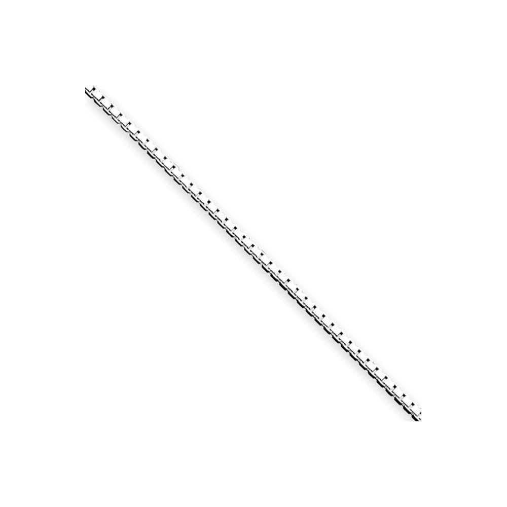 Sterling Silver Polish 0.90-mm Solid Box Chain