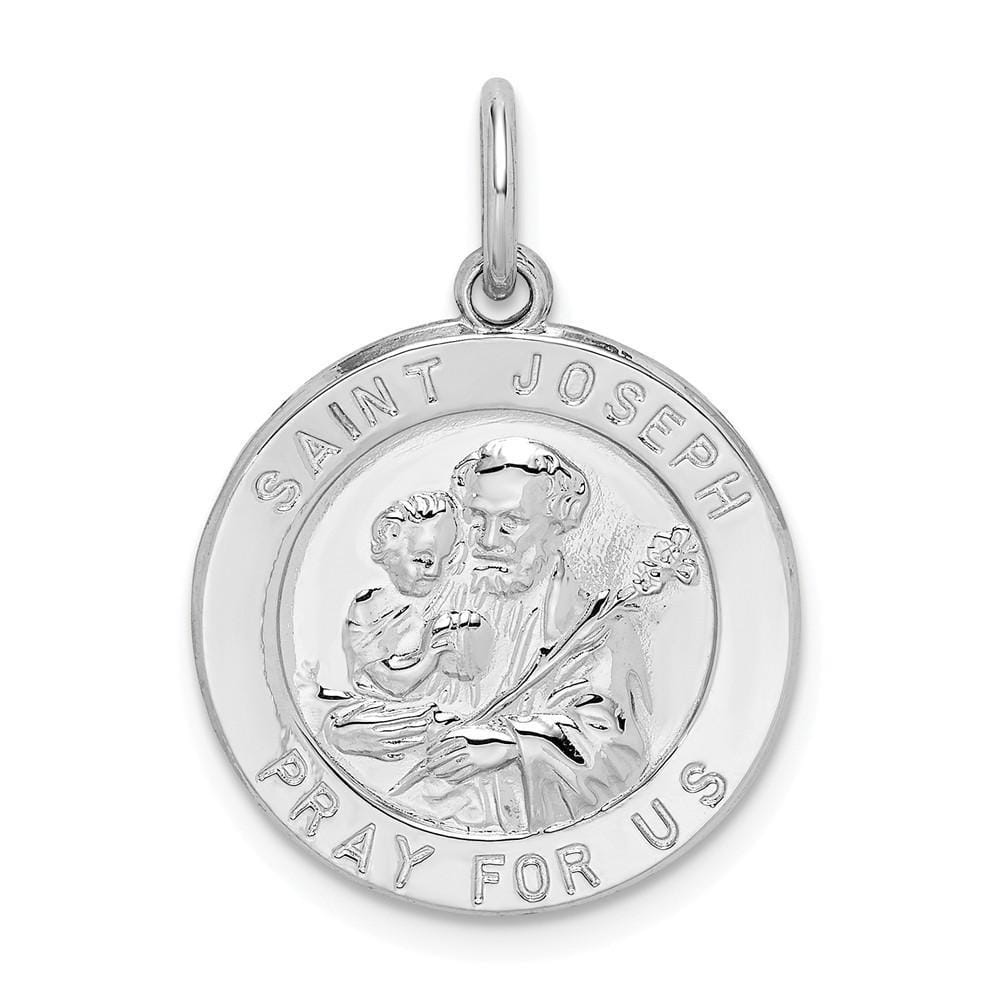 Sterling Silver Saint Joseph Medal