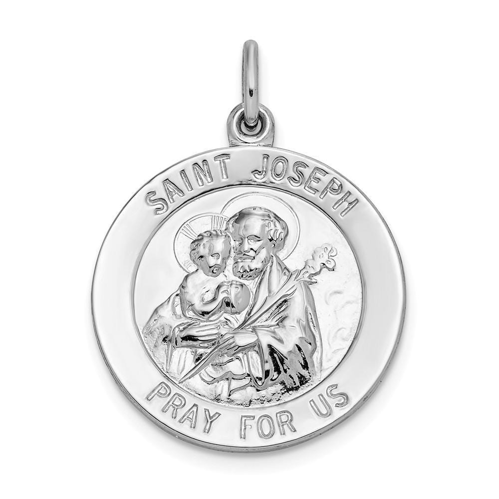 Sterling Silver Saint Joseph Medal