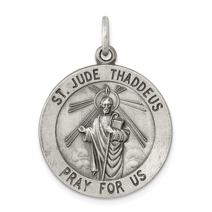 Sterling Silver Saint Jude Thaddeus Medal