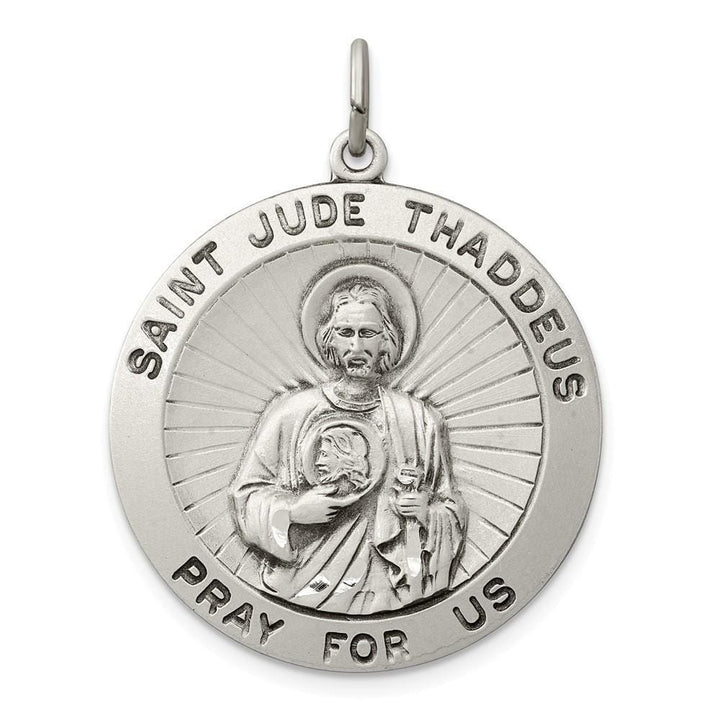 Sterling Silver Saint Jude Thaddeus Medal