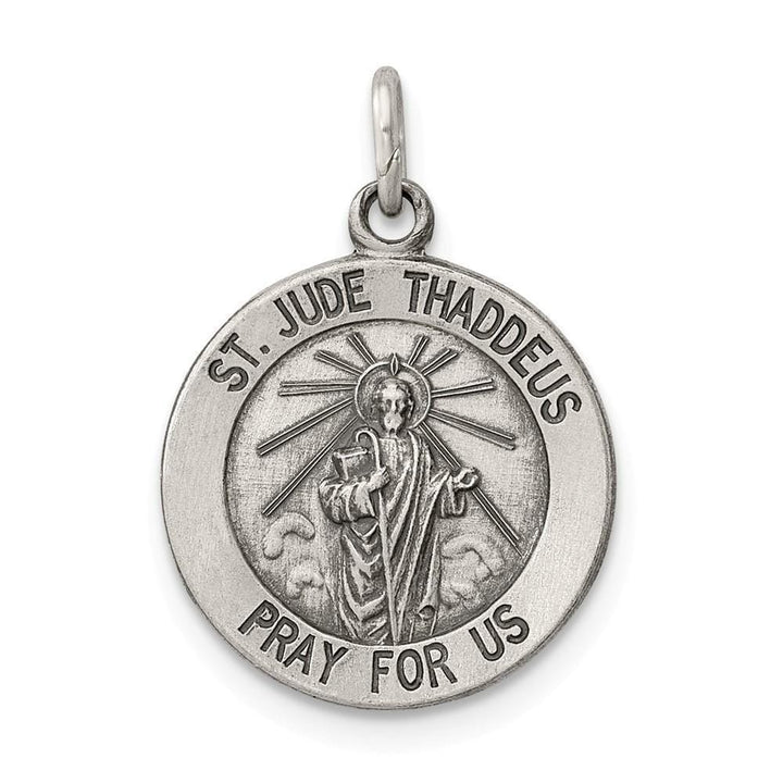 Sterling Silver Saint Jude Thaddeus Medal