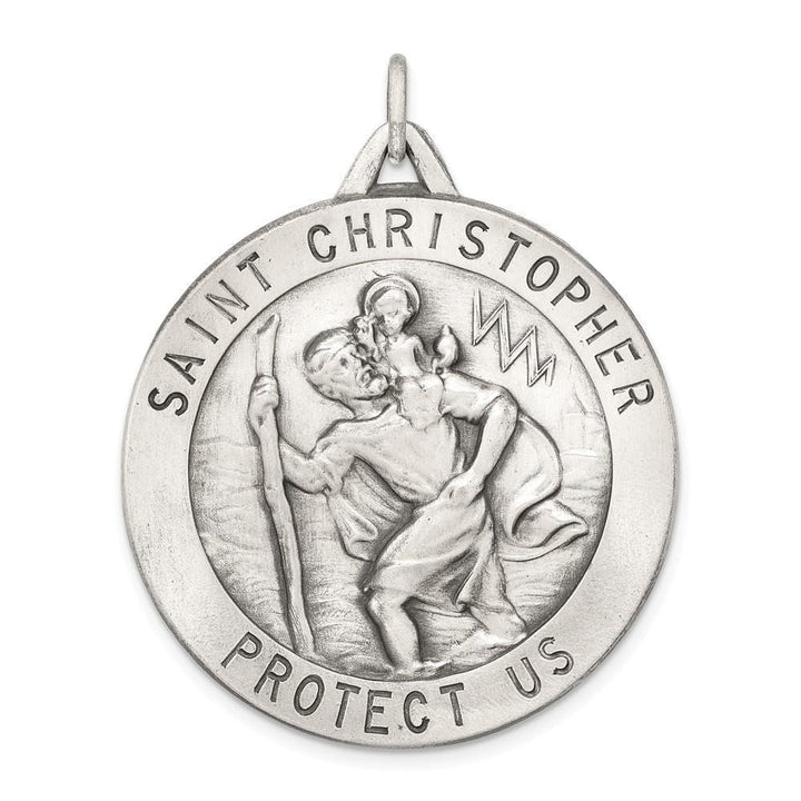 Sterling Silver St. Christopher Medal