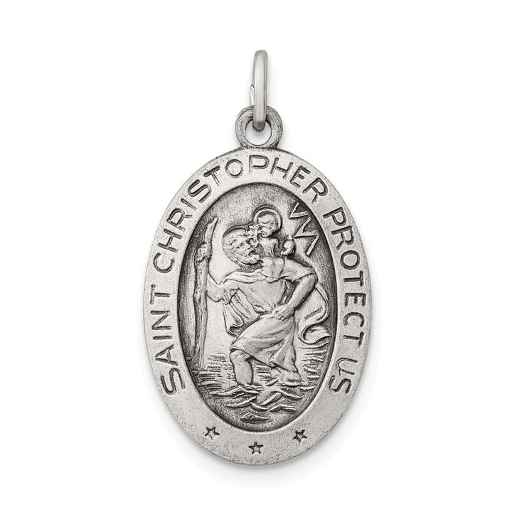 Sterling Silver St. Christopher Medal