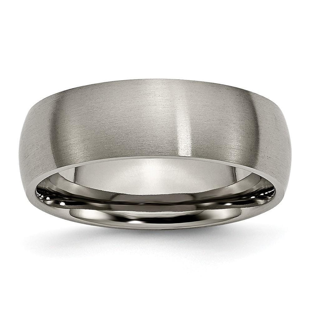 Titanium Brushed 7MM Band