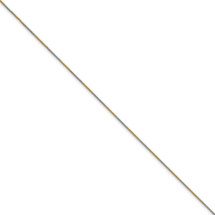 White Yellow Rhodium Brass Plated Fancy Chain